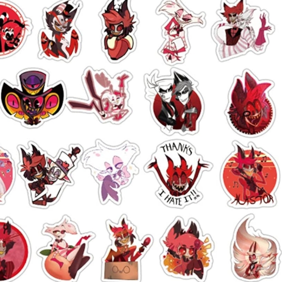 15 hazbin hotel stickers - Picture 5 of 5